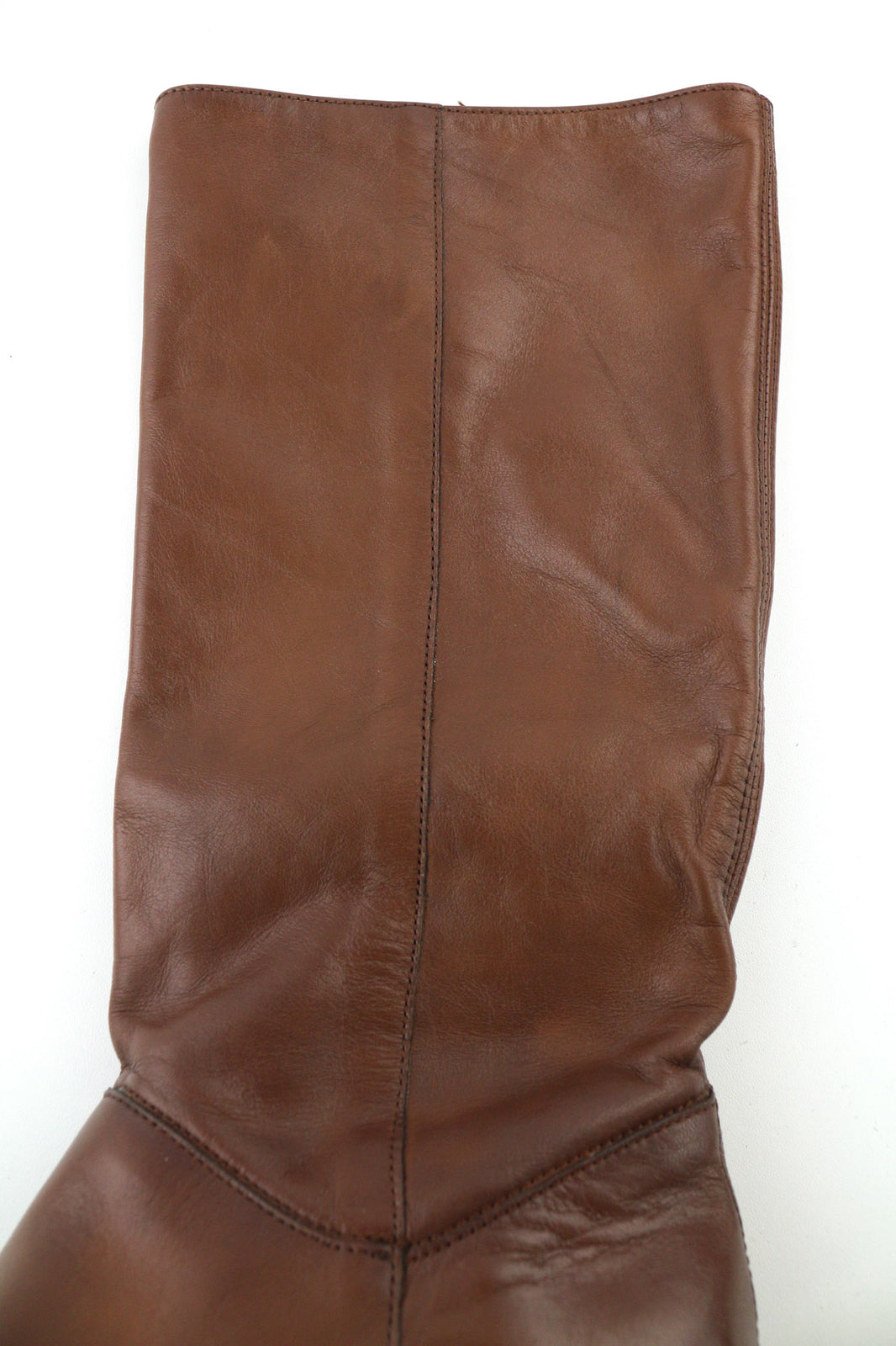 MINELLI Women Shoes EU38 Casual Brown Long Boots Low-Heel Pull On