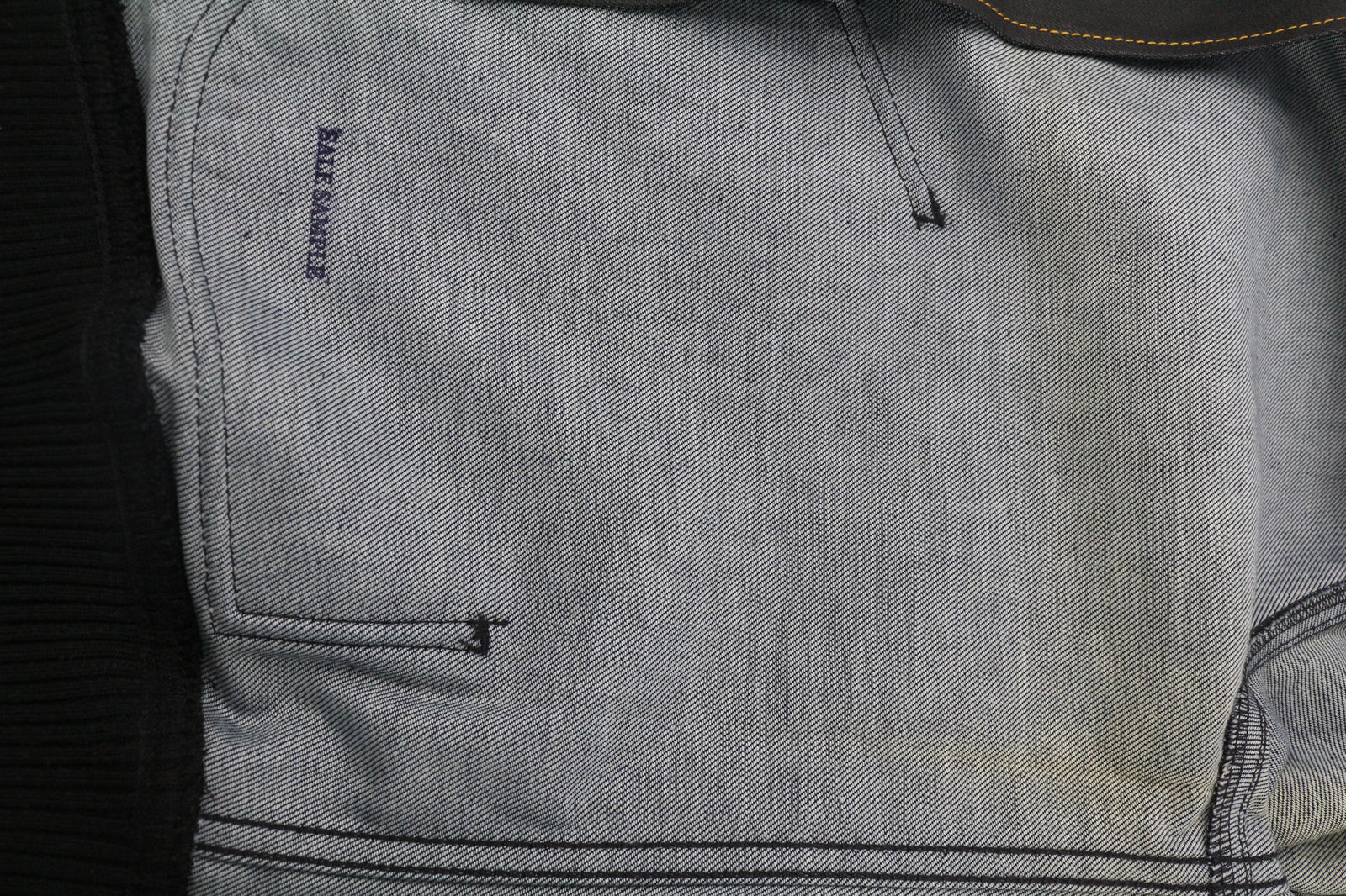 NUDIE JEANS Severin Coated Denim Men Jacket M Black Pure Cotton Unlined Bomber