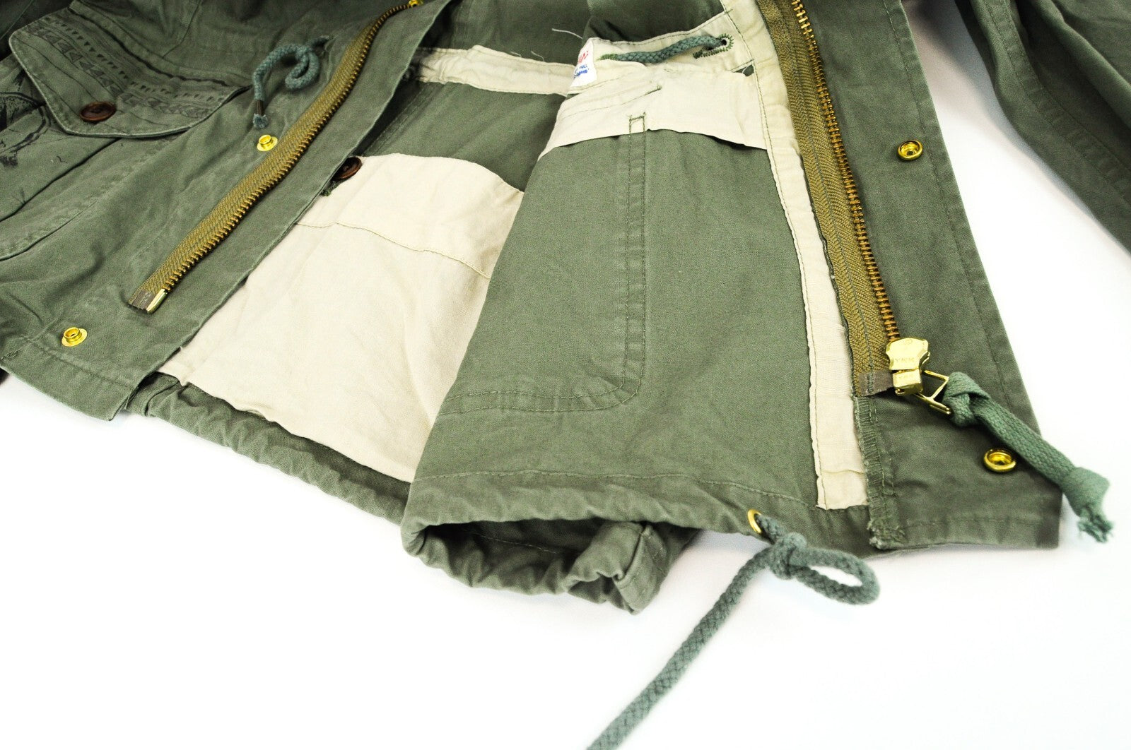 SCOTCH & SODA Men Jacket M Green Cotton Lightweight Long Sleeve Casual