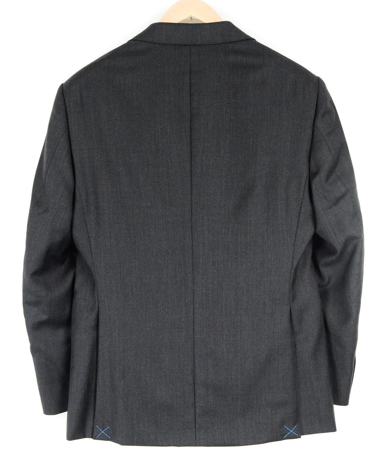 SUITSUPPLY vyriškas pilkas švarkas iš grynos vilnos, UK36S, klasikinio kirpimo, „Napoli Super 110“ 