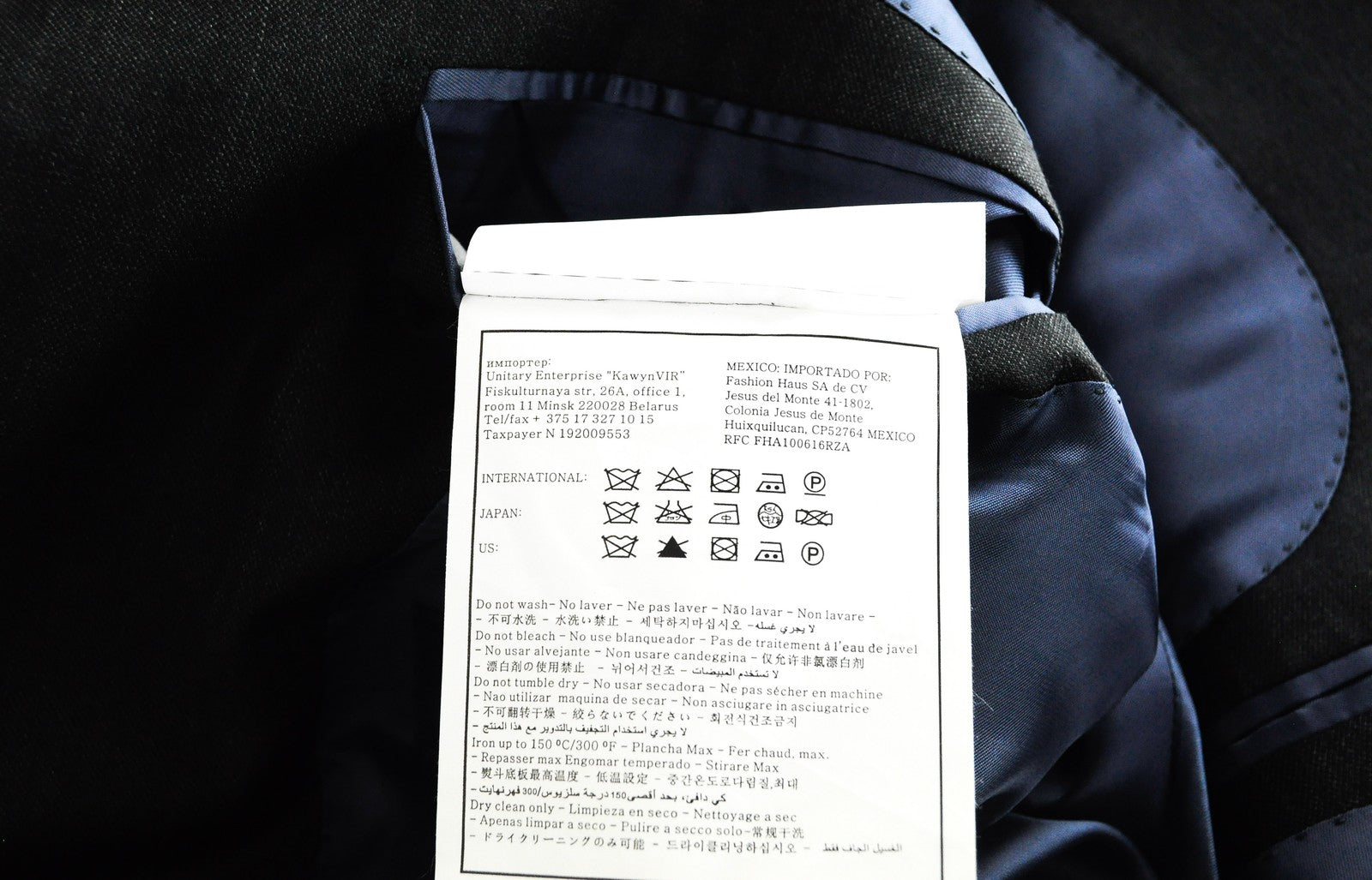 SUITSUPPLY Blazer Men's UK36S Grey Pure Wool Napoli Super 110's Classic Fit