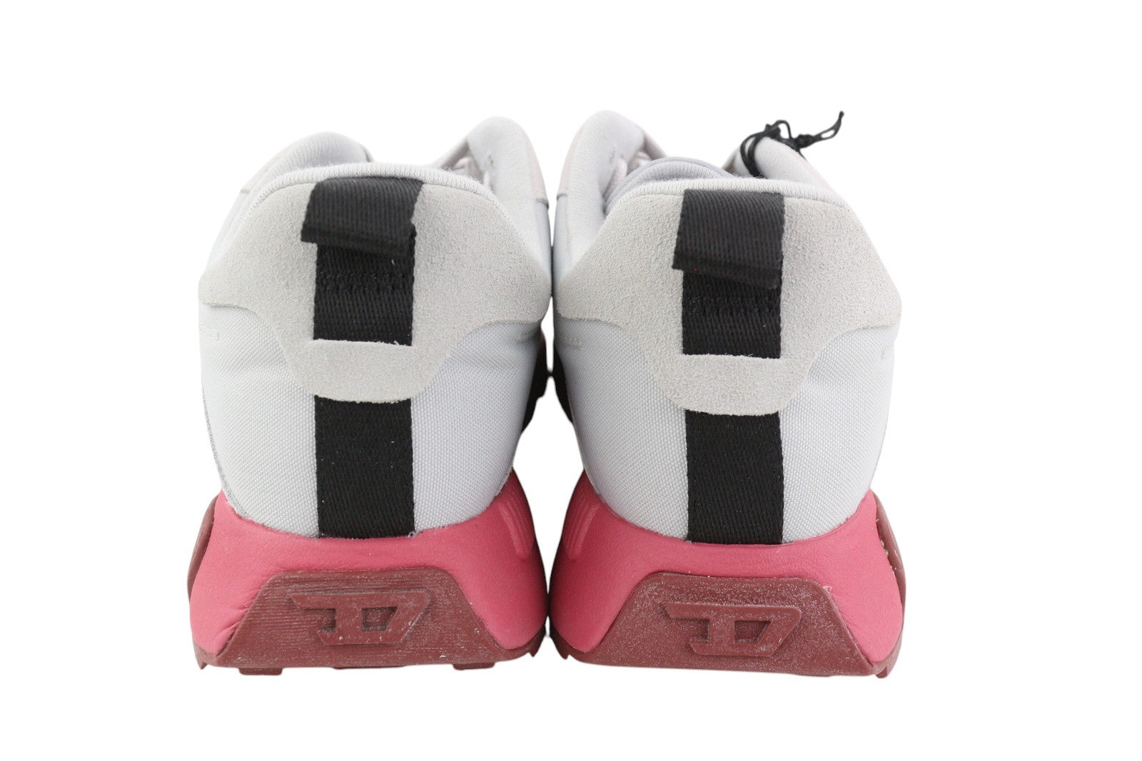 DIESEL S-Tyche Low Cut Women Sneakers EU39 White Leather Almond Toe RRP€150