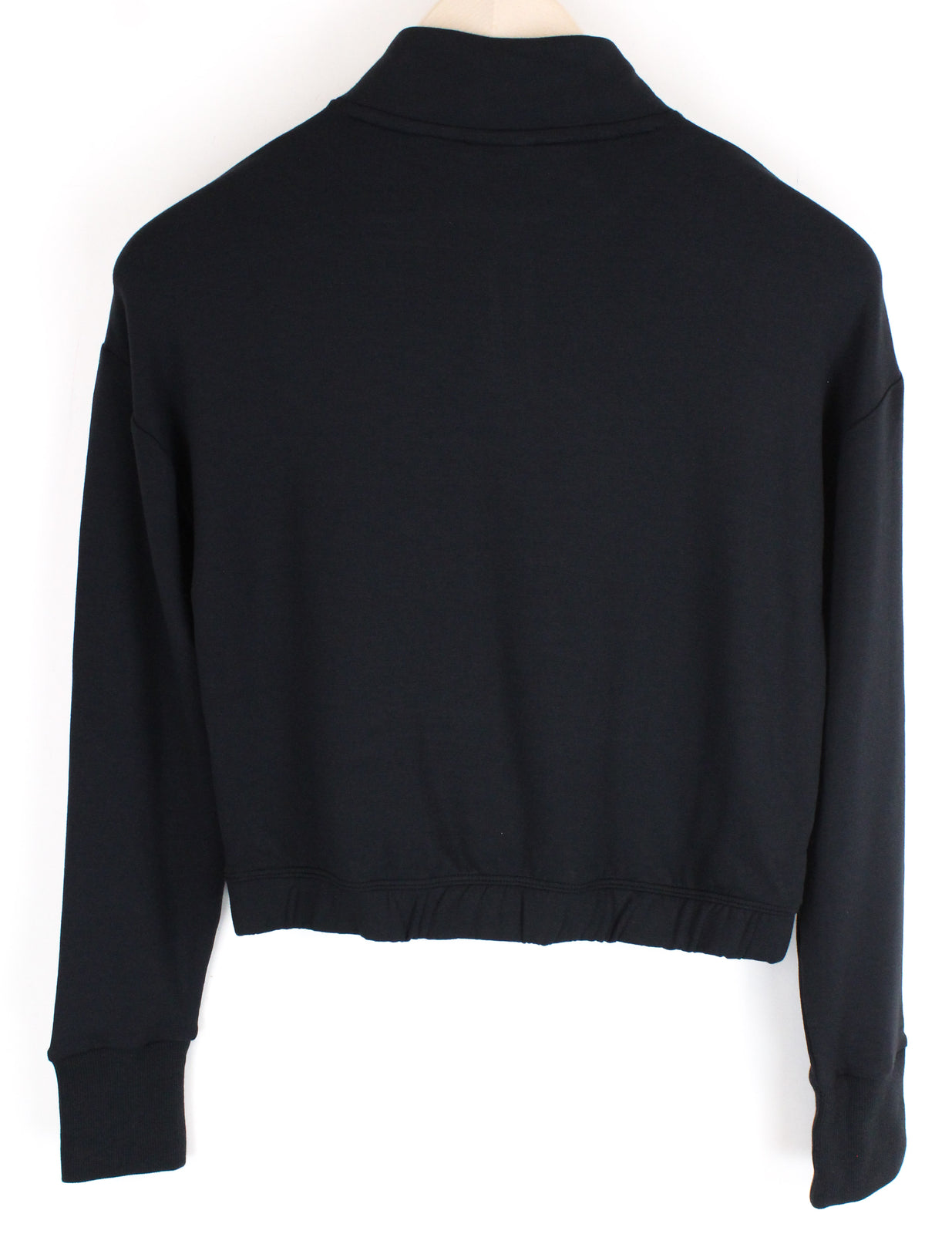 GYMSHARK Pippa Women Jumper S Pullover Half-Zip Cropped Front Pocket Training