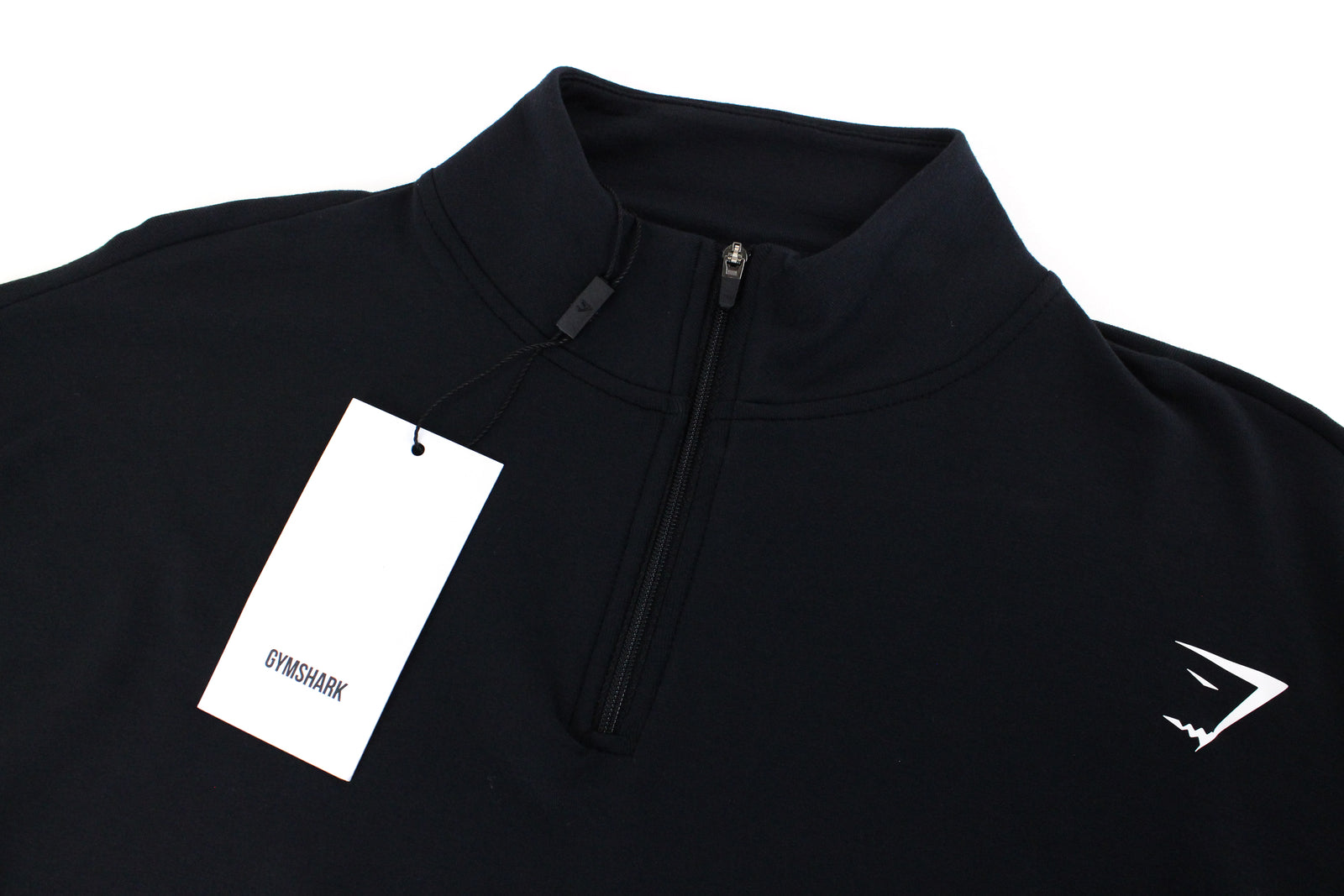 GYMSHARK Pippa Women Jumper S Pullover Half-Zip Cropped Front Pocket Training