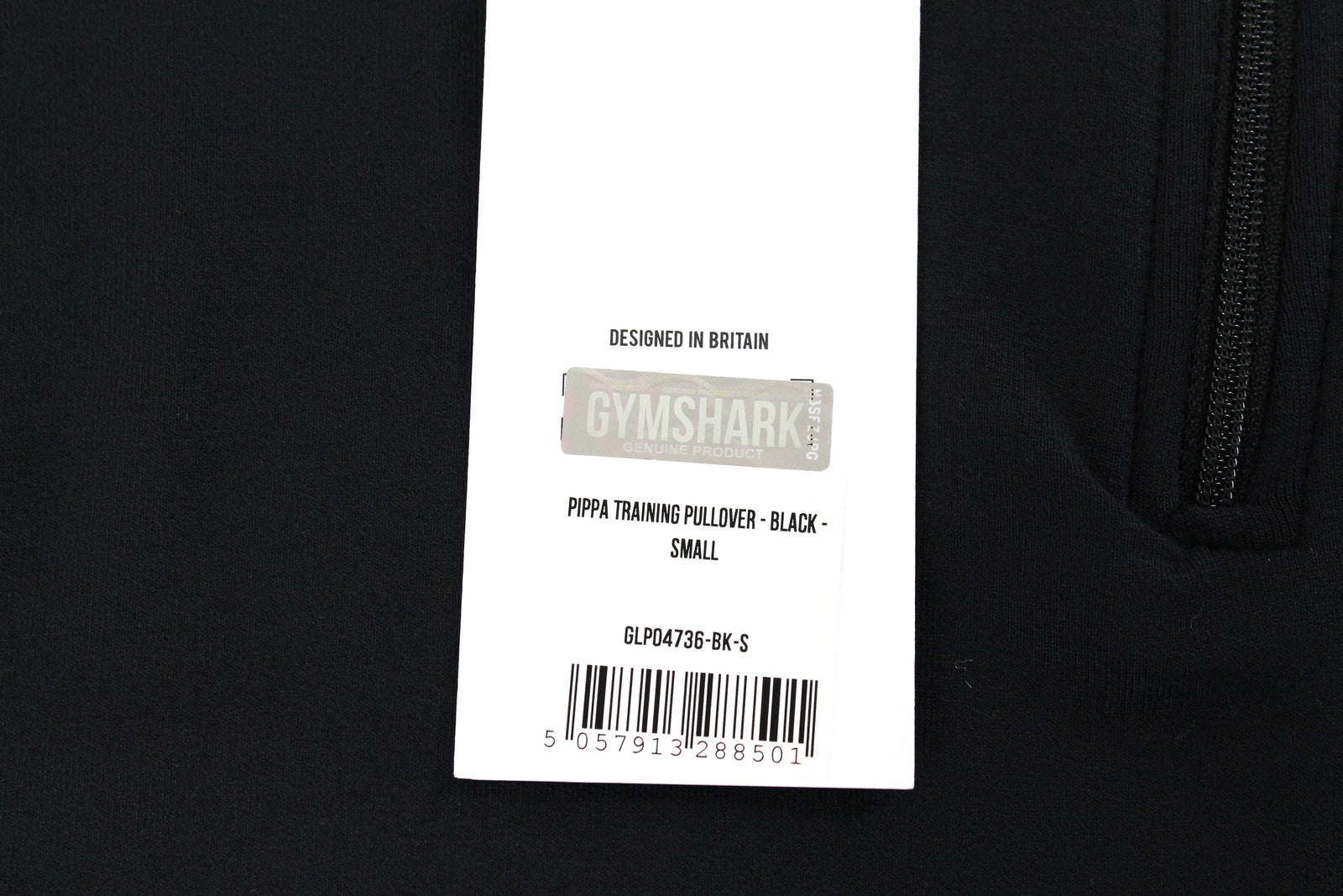 GYMSHARK Pippa Women Jumper S Pullover Half-Zip Cropped Front Pocket Training