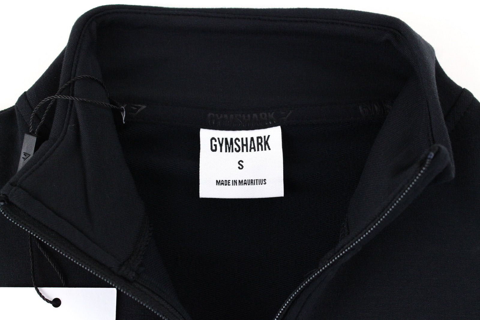 GYMSHARK Pippa Women Jumper S Pullover Half-Zip Cropped Front Pocket Training