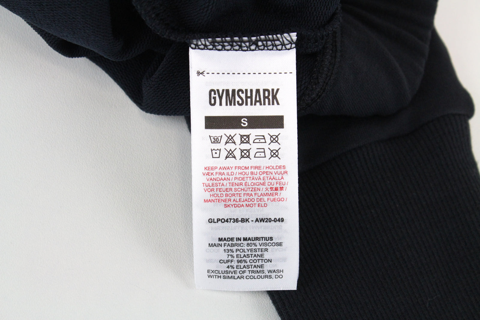 GYMSHARK Pippa Women Jumper S Pullover Half-Zip Cropped Front Pocket Training