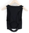 Black Nylon Sport Top