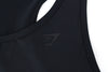 Black Nylon Sport Top