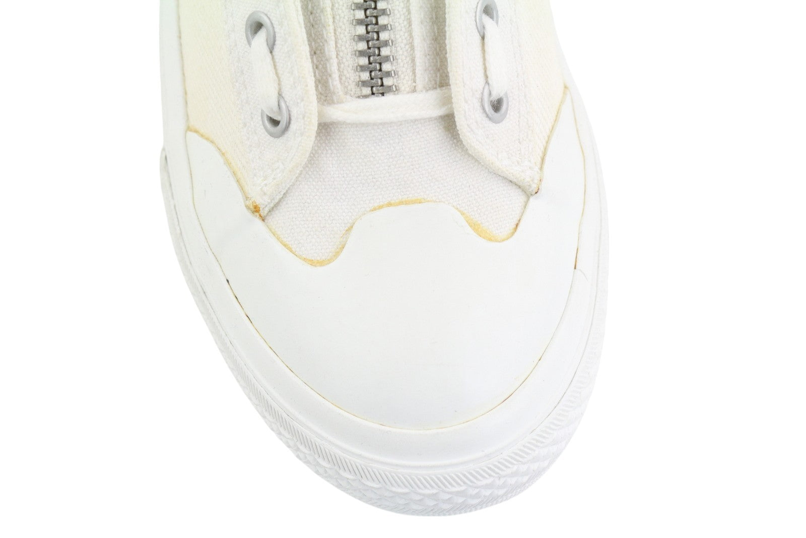 DIESEL S-Astico Mzip W Women Sneakers EU39 White Lace Up Almond Toe RRP€180