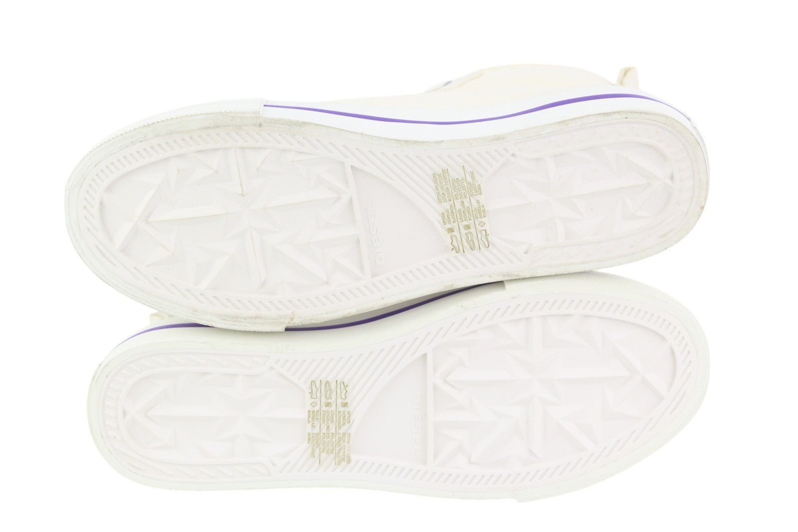 DIESEL S-Astico Mzip W Women Sneakers EU39 White Lace Up Almond Toe RRP€180