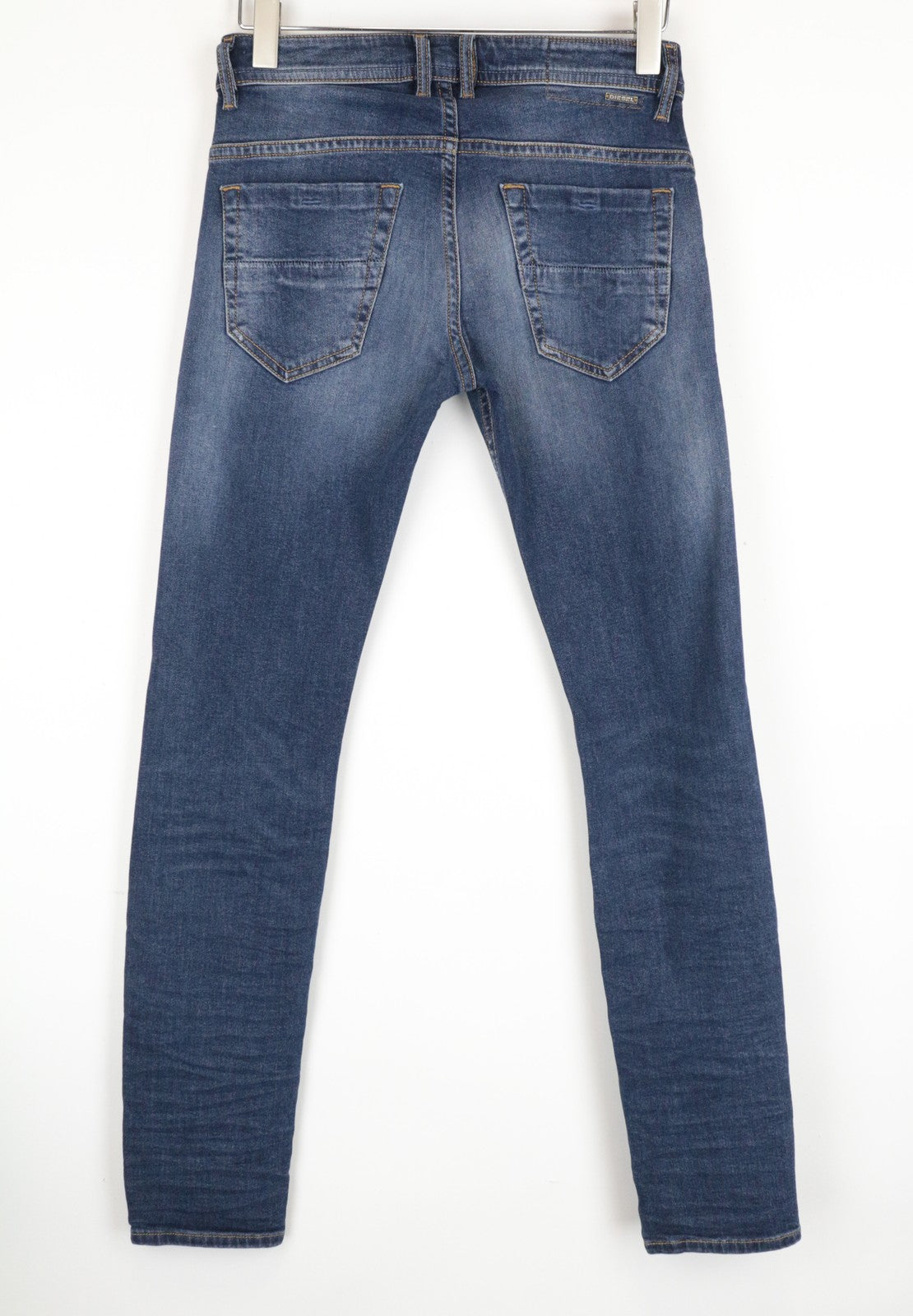 DIESEL Thommer 083AD W26/L32 Skinny Fit Men's Washed Blue Cotton Stretch Jeans