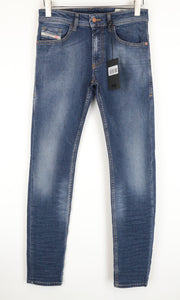 DIESEL Thommer 083AD W26/L32 Men's Slim Fit Blue Cotton Skinny Stretch Denim