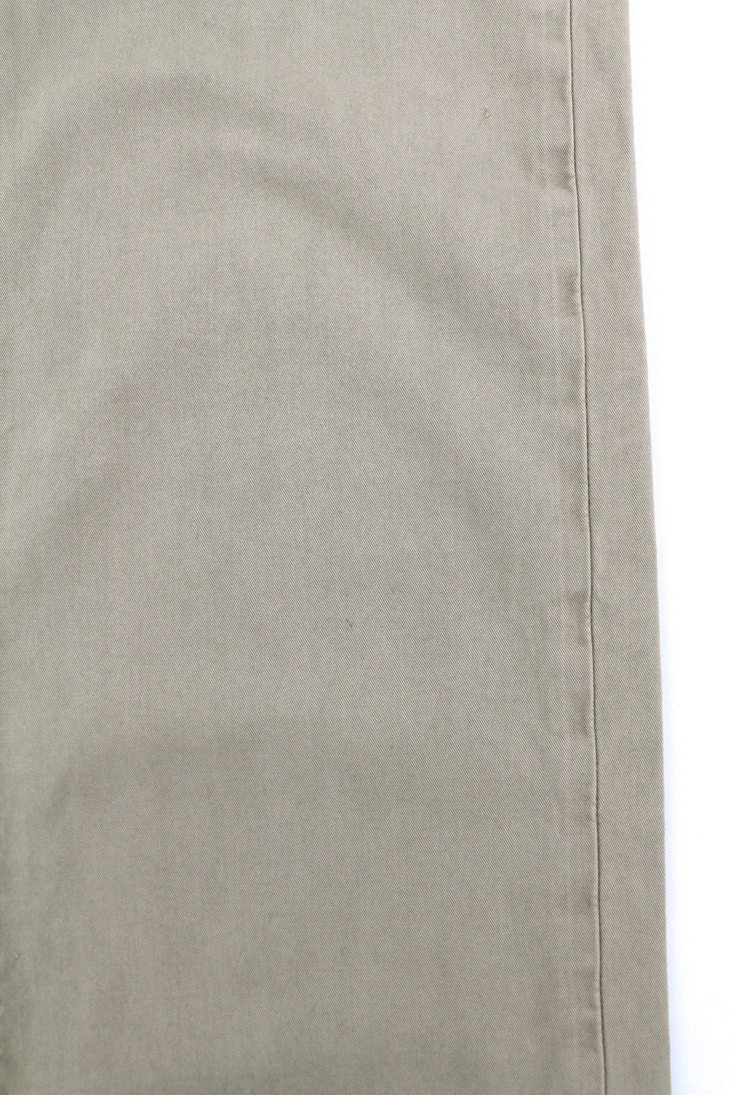 NUDIE JEANS Khaki Regular Men Trousers W29/L32 Beige Chino Button Fly Pockets