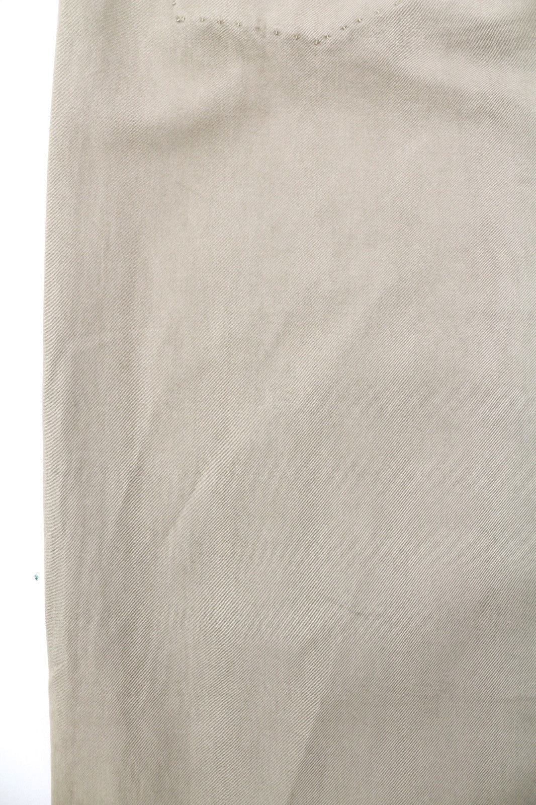 NUDIE JEANS Khaki Regular Men Trousers W29/L32 Beige Chino Button Fly Pockets