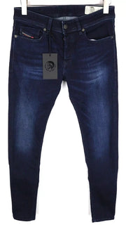 DIESEL Sleenker-X 083AG Men's Jeans W29/L32 Slim Washed Cotton Stretch Blue