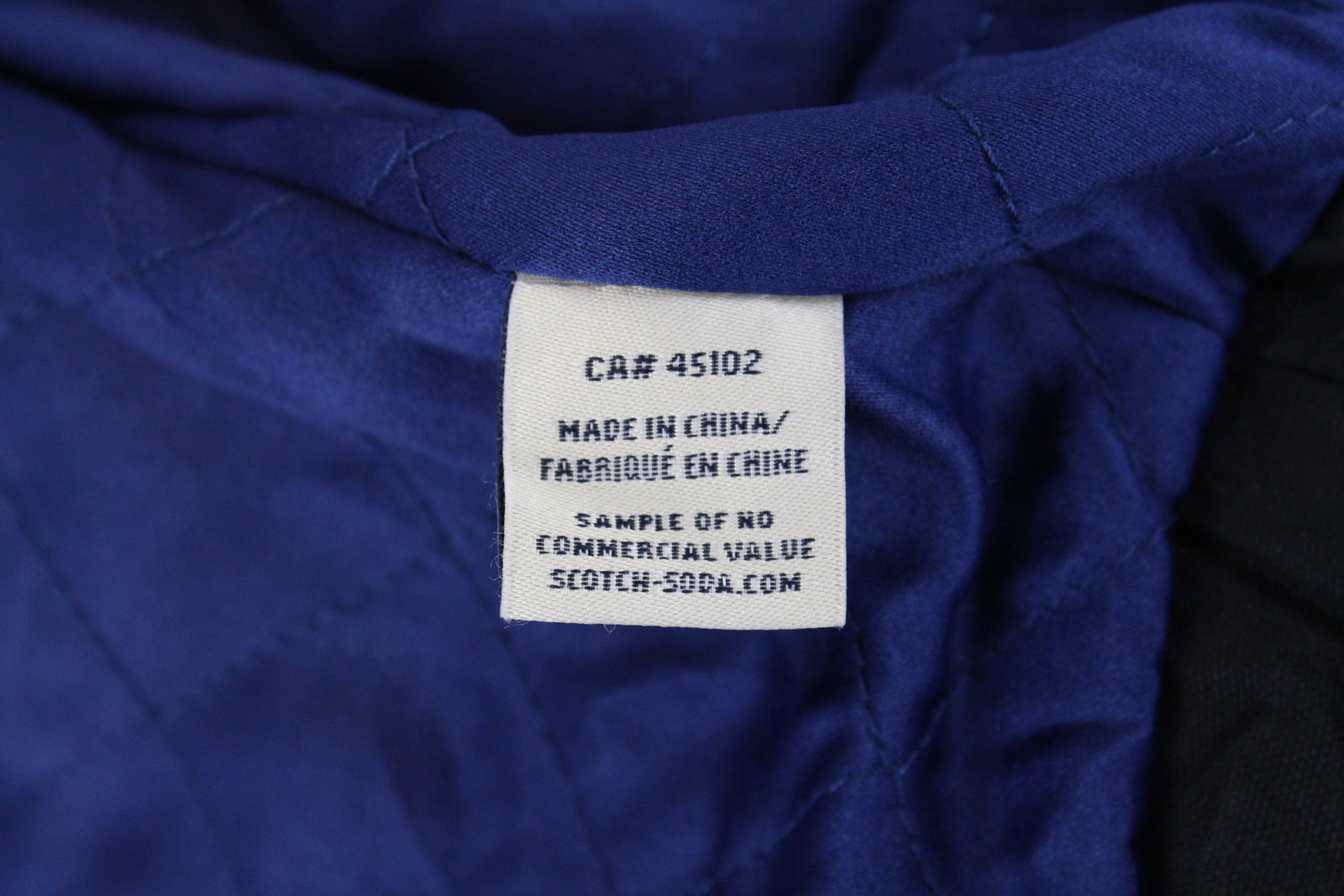 MAISON SCOTCH Women Jacket L Cropped Black Plain Logo Pin Biker Style