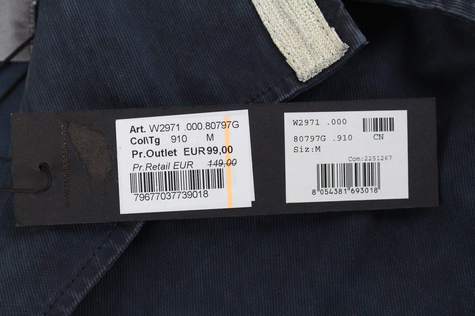 REPLAY Worker-Style Women Jacket M Dark Blue Short Overshirt Patched Pockets