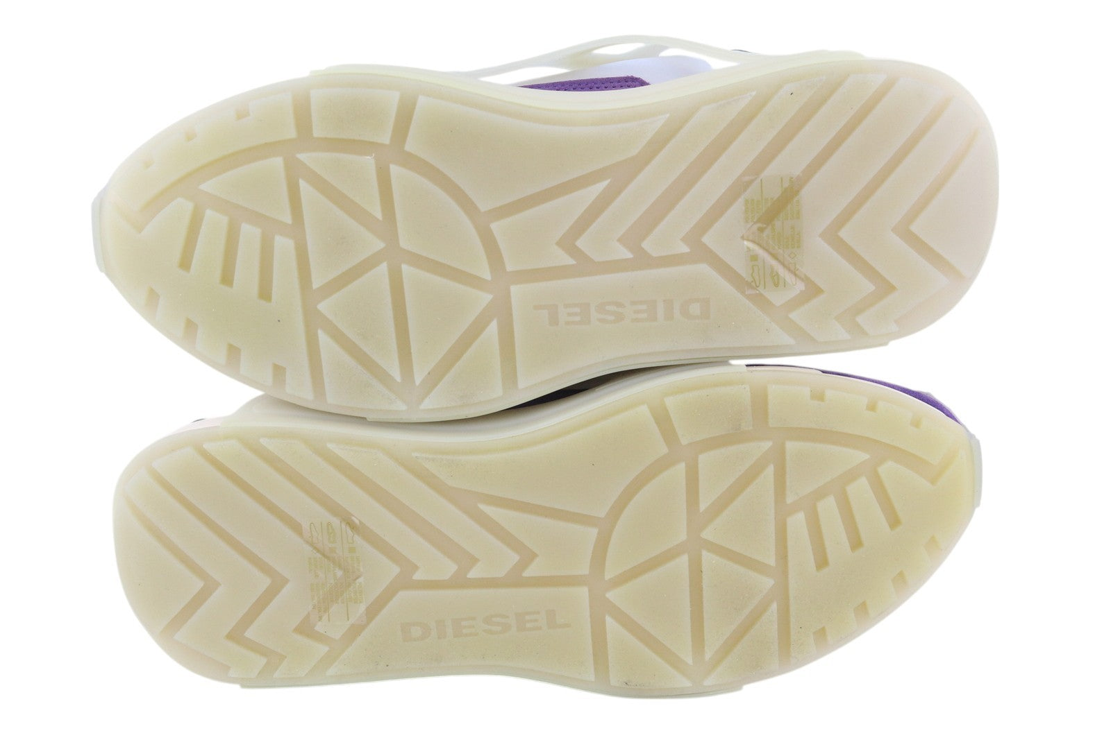 DIESEL S-Serendipity Mask Men Sneakers EU42.5 Grey Laced Almond Toe RRP€200