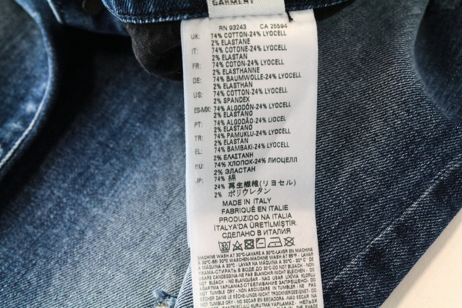 DIESEL D-Strukt 081AQ W33/L32 Washed Blue Denim Taper Jeans Cotton Stretch Men's