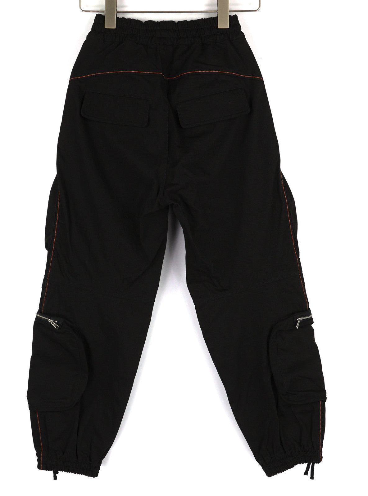 DIESEL P-Mirta-NL Women Trousers 2XS Black Cargo Patch Pockets RRP€300