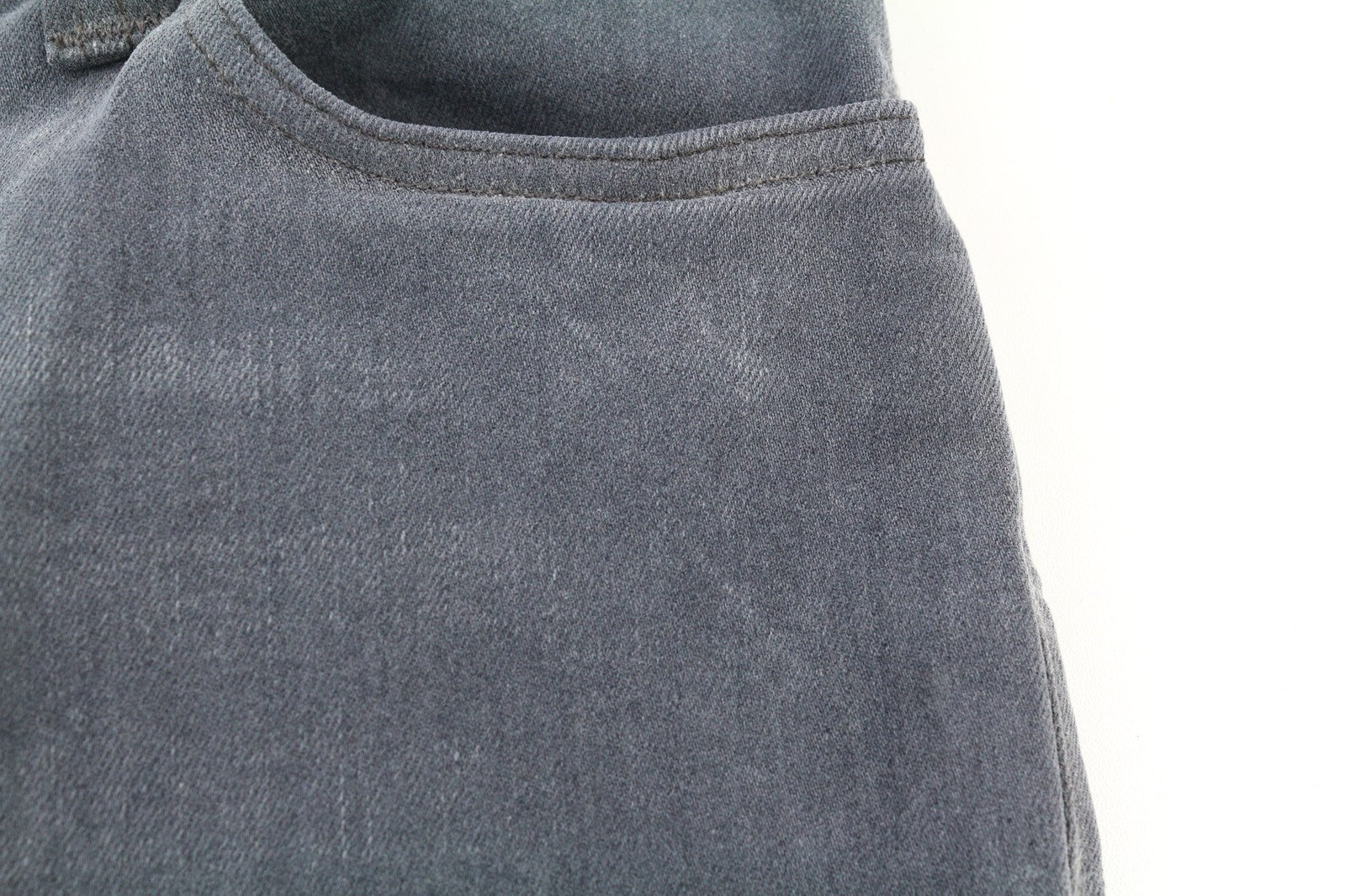 NUDIE JEANS Thin Finn Men Jeans W31/L32 Slim Fit Grey Washed Casual Stretch