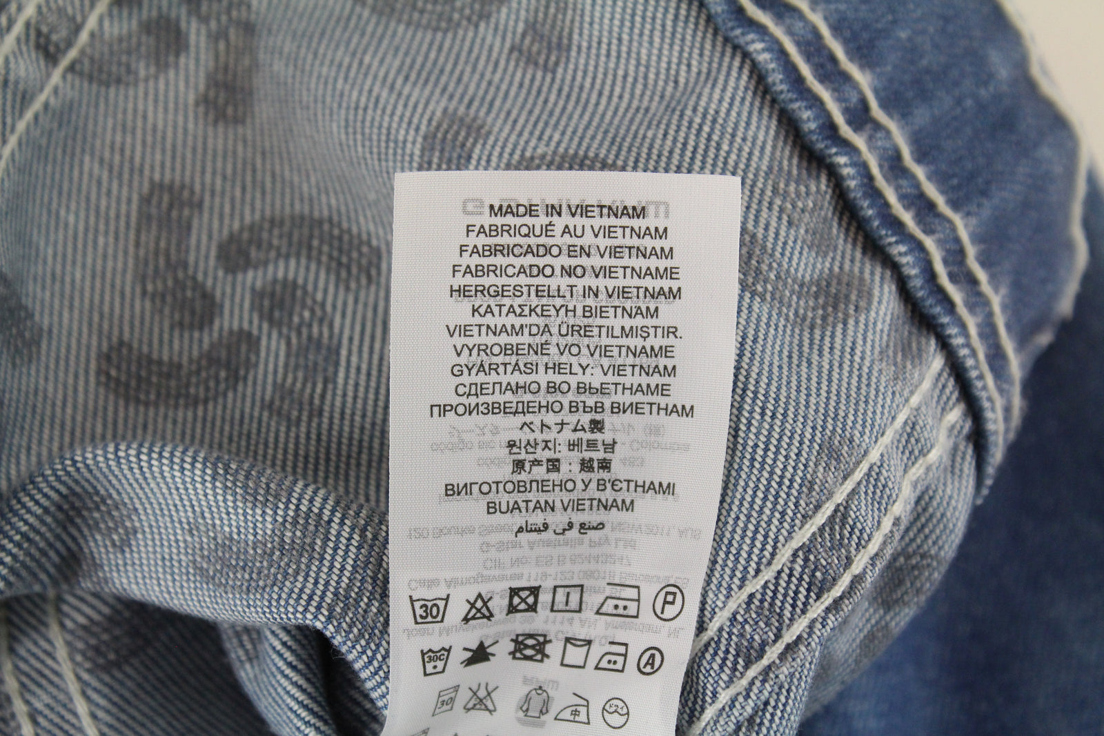 G-STAR Raw For The Oceans Parley Drop 1 Women Cropped Jacket Denim Patched S