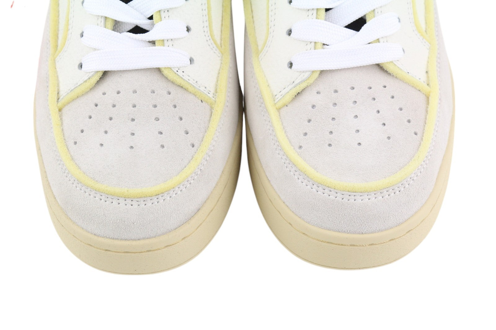 DIESEL S-Sinna Low Men Sneakers EU42.5 White Leather Low Top Lace Up RRP€160