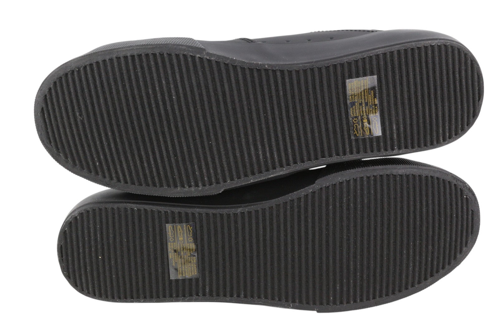 DIESEL S-Mydori LC Men Sneakers EU44 Leather Black Almond Toe RRP€200