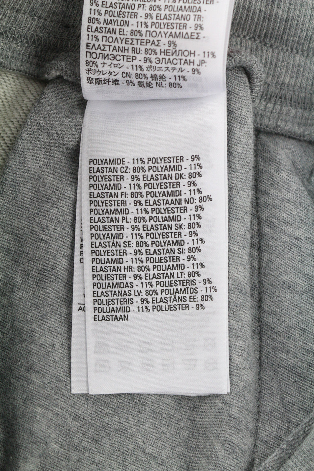 DIESEL AMSB-Bounss-HT02 Men Trousers M Grey Melange Sweat Pockets RRP€125