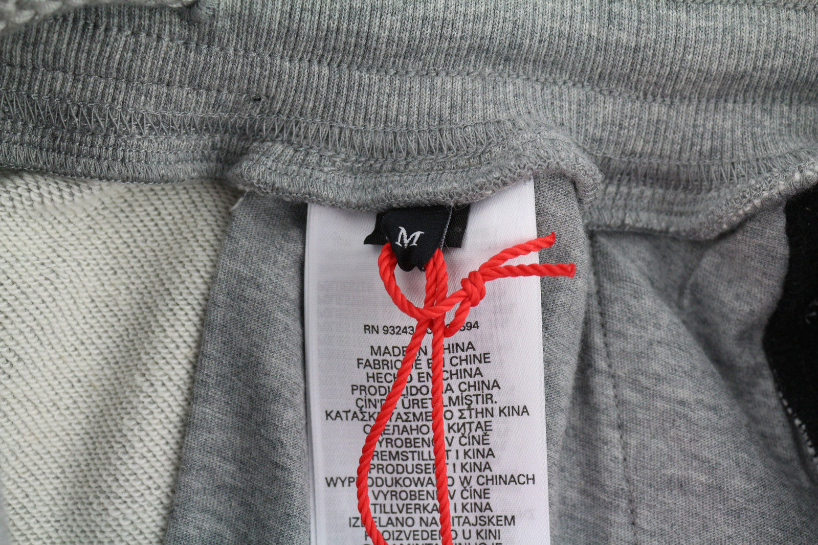 DIESEL AMSB-Bounss-HT02 Men Trousers M Grey Melange Sweat Pockets RRP€125