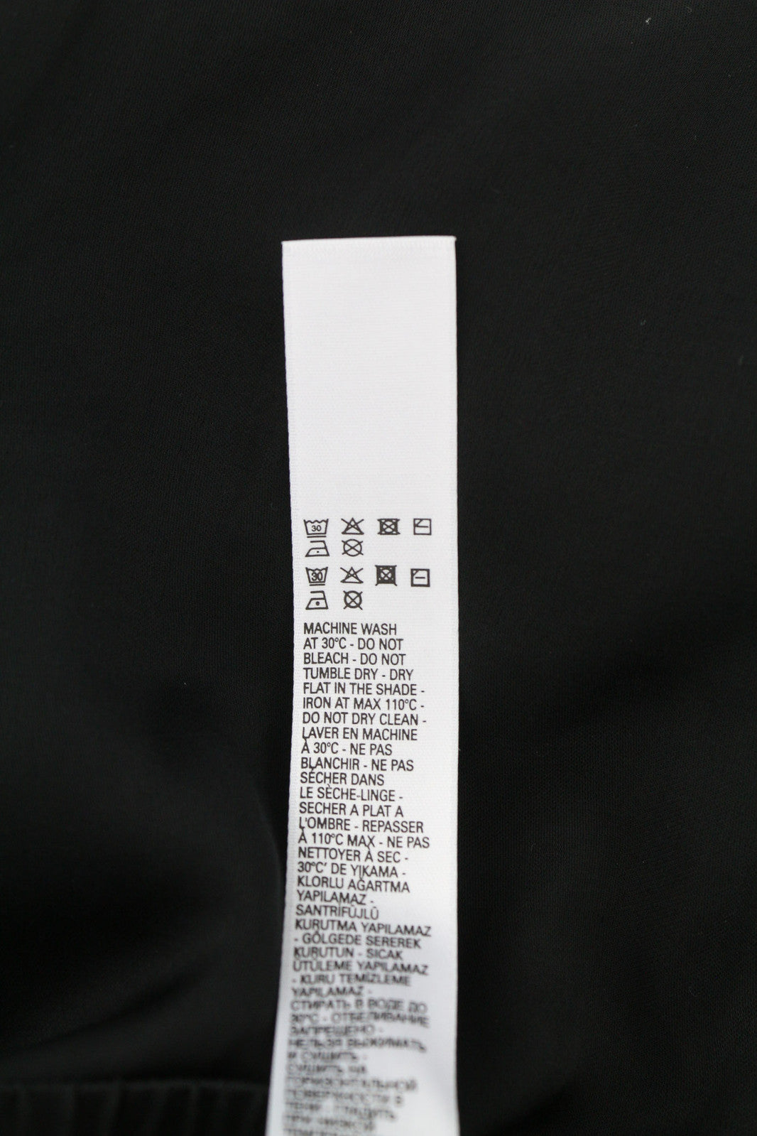 DIESEL UFLB-Tessy Women Trousers S Black Sweat Elastic Waist Slim Fit Logo Print