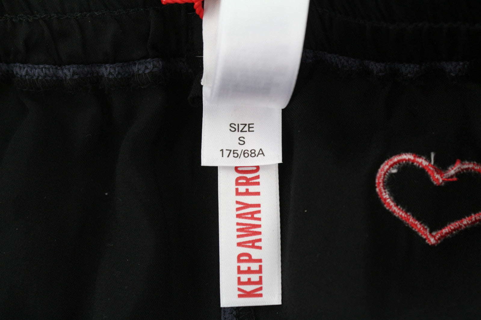 DIESEL UFLB-Tessy Women Trousers S Black Sweat Elastic Waist Slim Fit Logo Print