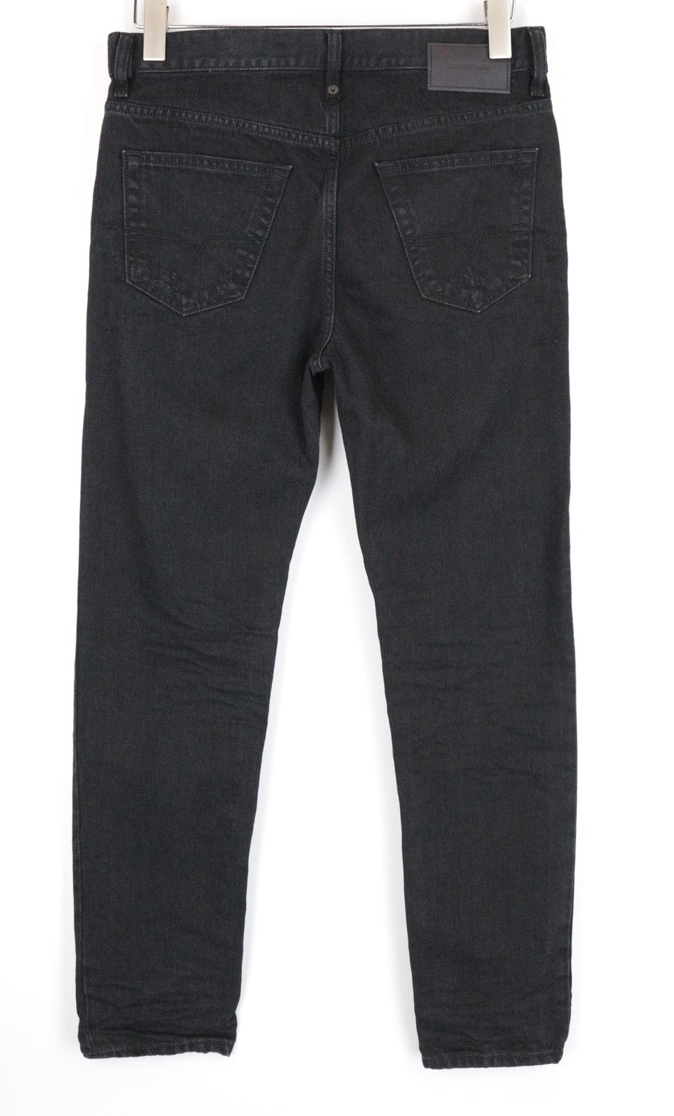 DIESEL Mharky 088AD W29/L30 Black Jeans Cotton Distressed Fit Skinny for Men's