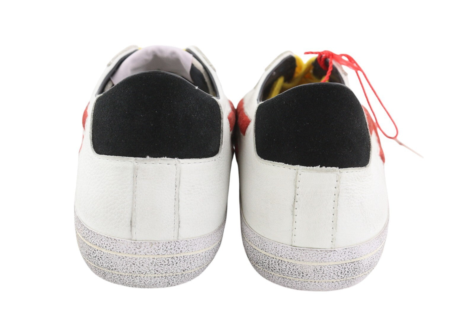 DIESEL S-Leroji Low Men Sneakers EU41 Leather Low Top Laced Logo RRP€225