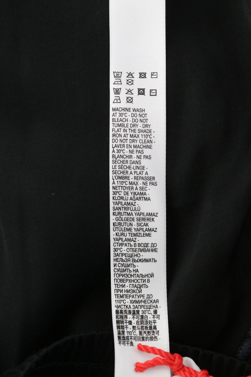 DIESEL UFLB-Tessy Women Trousers XS Black Sweat Elastic Waist Slim Fit Logo