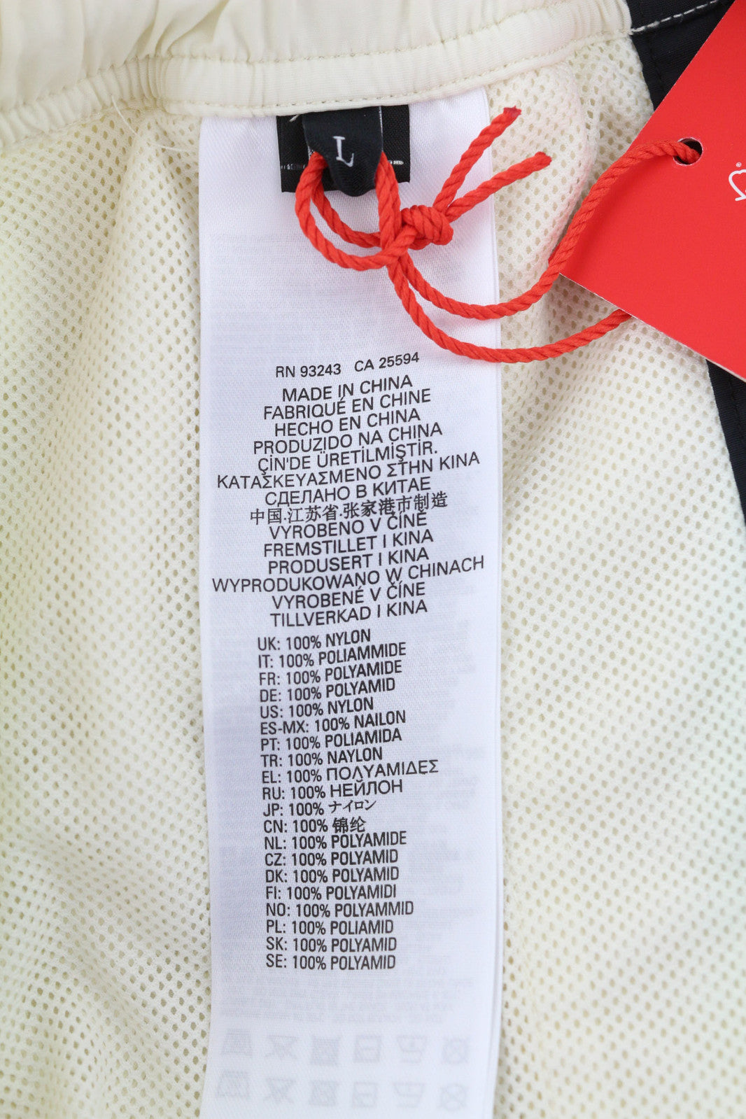 DIESEL AWWB-Sweang-HT25 Women Trousers L Elastic Waist Mesh Track Beige RRP€175