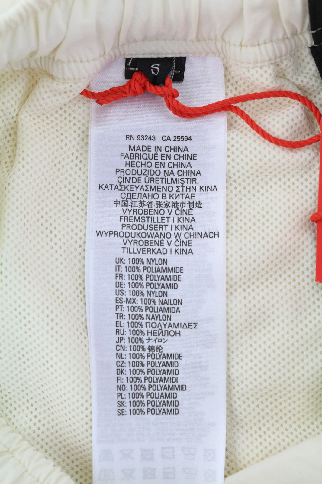 DIESEL AWWB-Sweang-HT25 Women Trousers S Elastic Waist Mesh Track Beige RRP€175