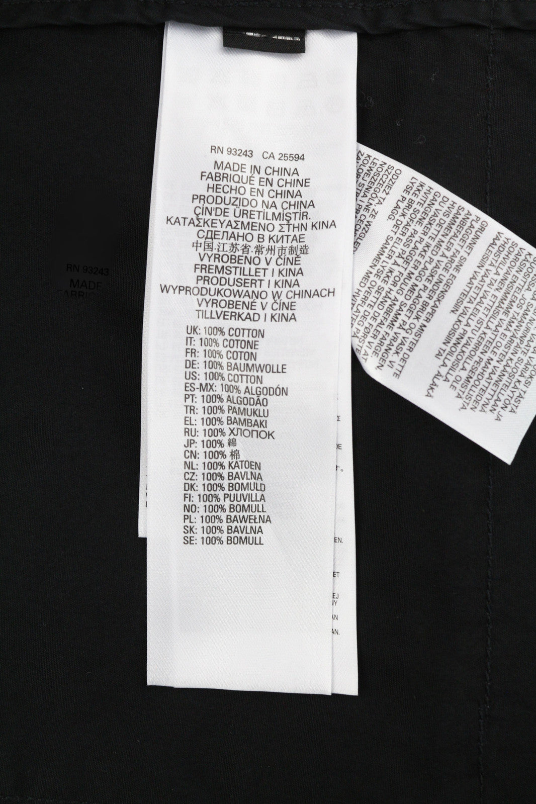 DIESEL W-Miles Men Jacket M Black Parka Hooded Zip Unlined Lightweight RRP€475