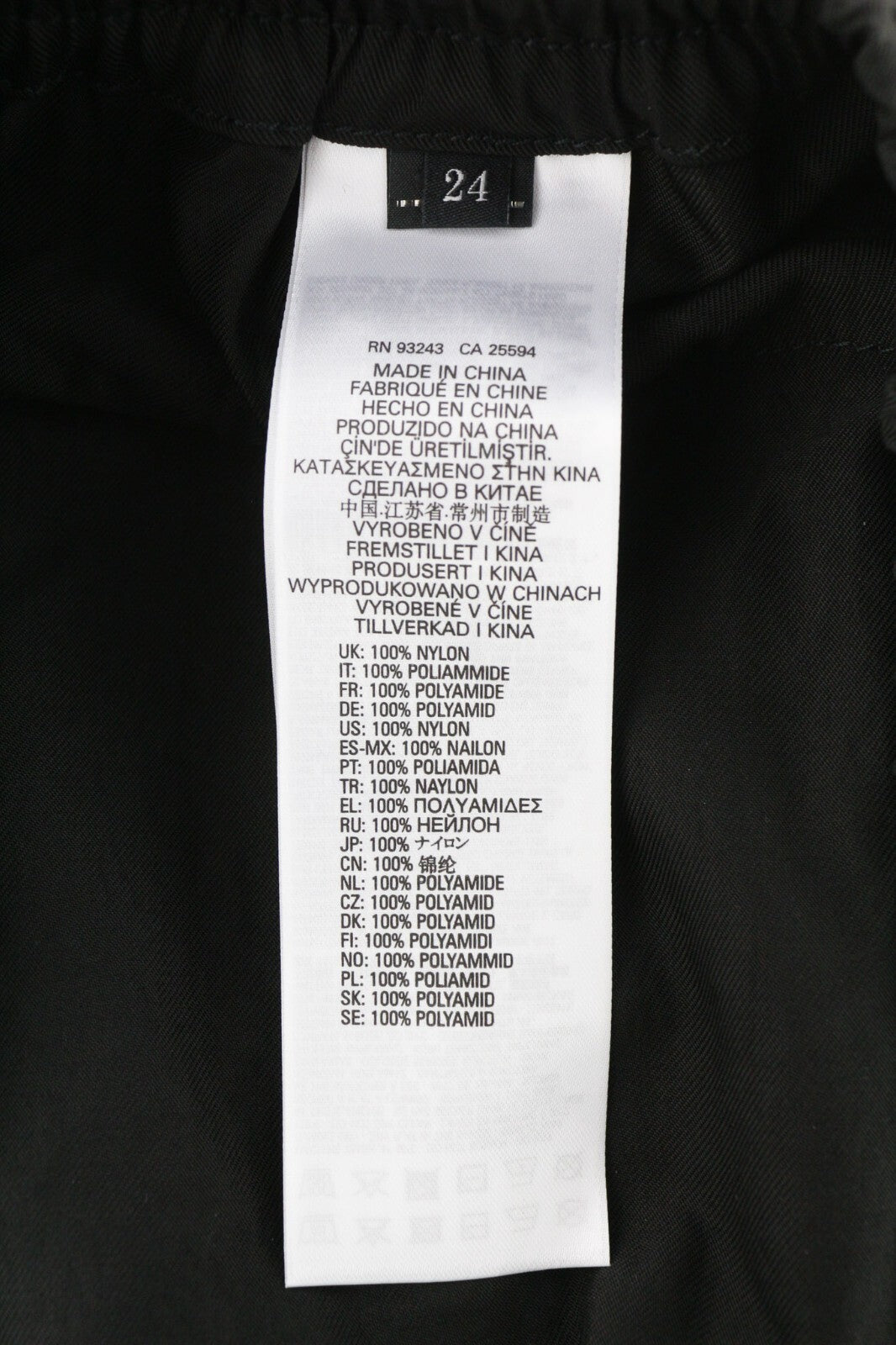 DIESEL O-Mirta-NL Women Skirt W24 Black Elastic Waist Patch Pockets Zip RRP€275