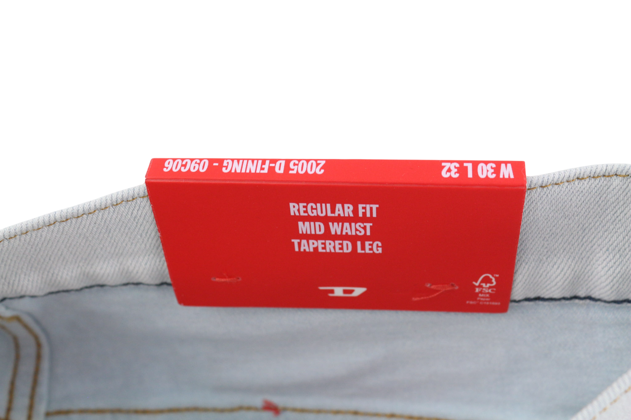 DIESEL 2005 D-Fining 09C06 Men Jeans W30/L32 Regular Fit Tapered Leg Mid Waist