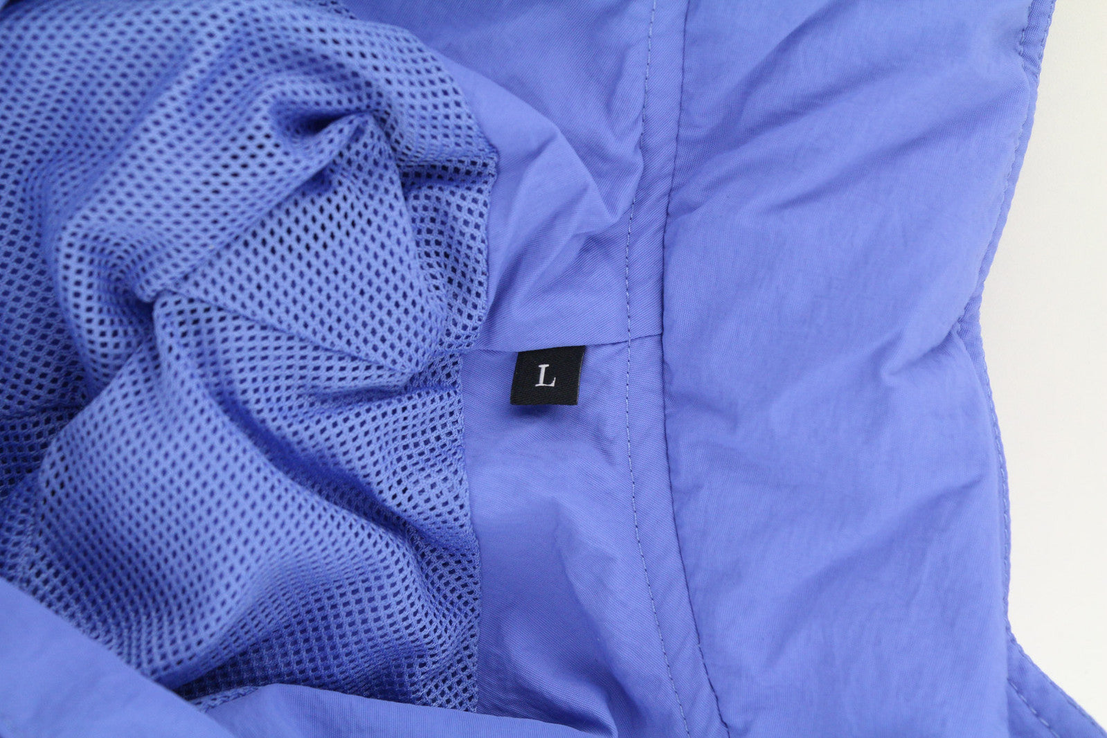 DIESEL Awwt-Swiftor-HT24 Women Jacket L Hidden Hood Mesh Lined Blue RRP€195