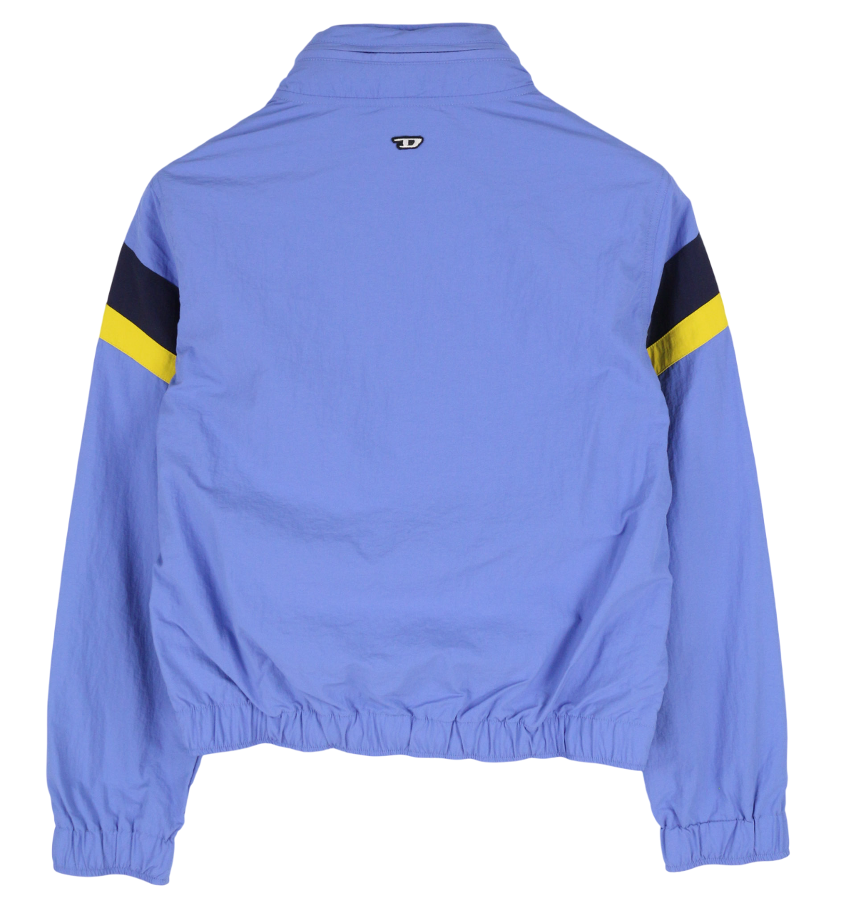 DIESEL Awwt-Swiftor-HT24 Women Jacket L Hidden Hood Mesh Lined Blue RRP€195