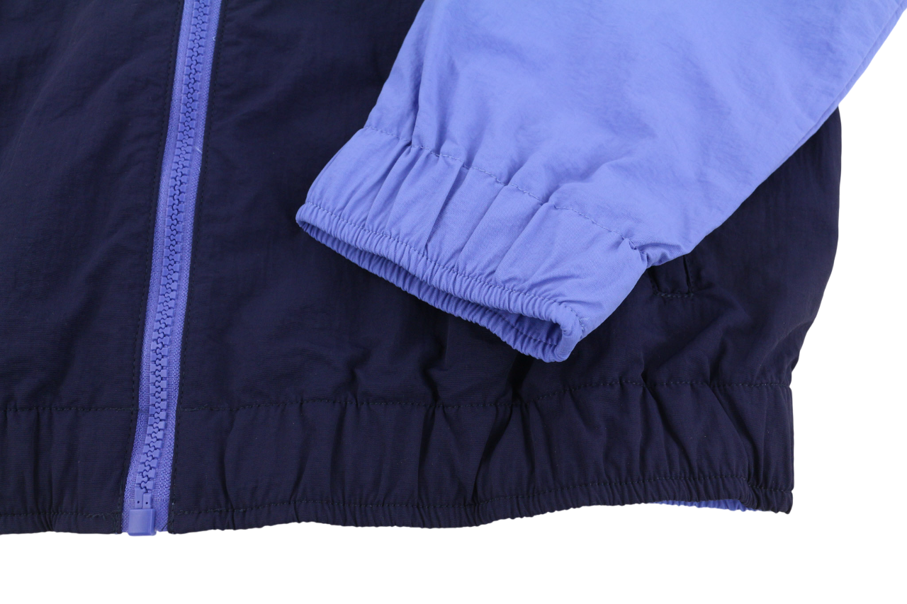 DIESEL Awwt-Swiftor-HT24 Women Jacket L Hidden Hood Mesh Lined Blue RRP€195