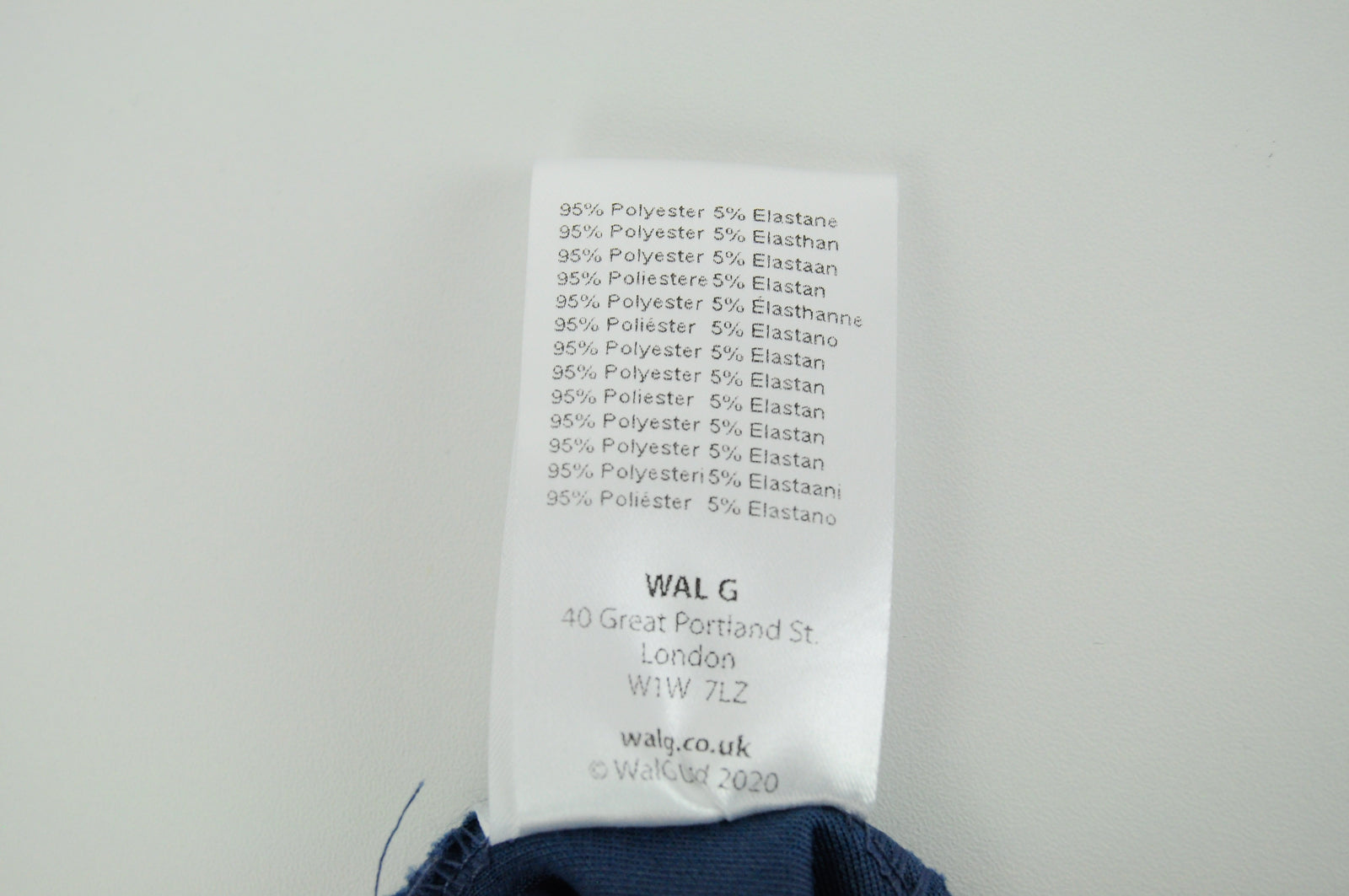 WALG Women Jumpsuit XL Blue Pleated One Shoulder Stretch Padded Bra Style