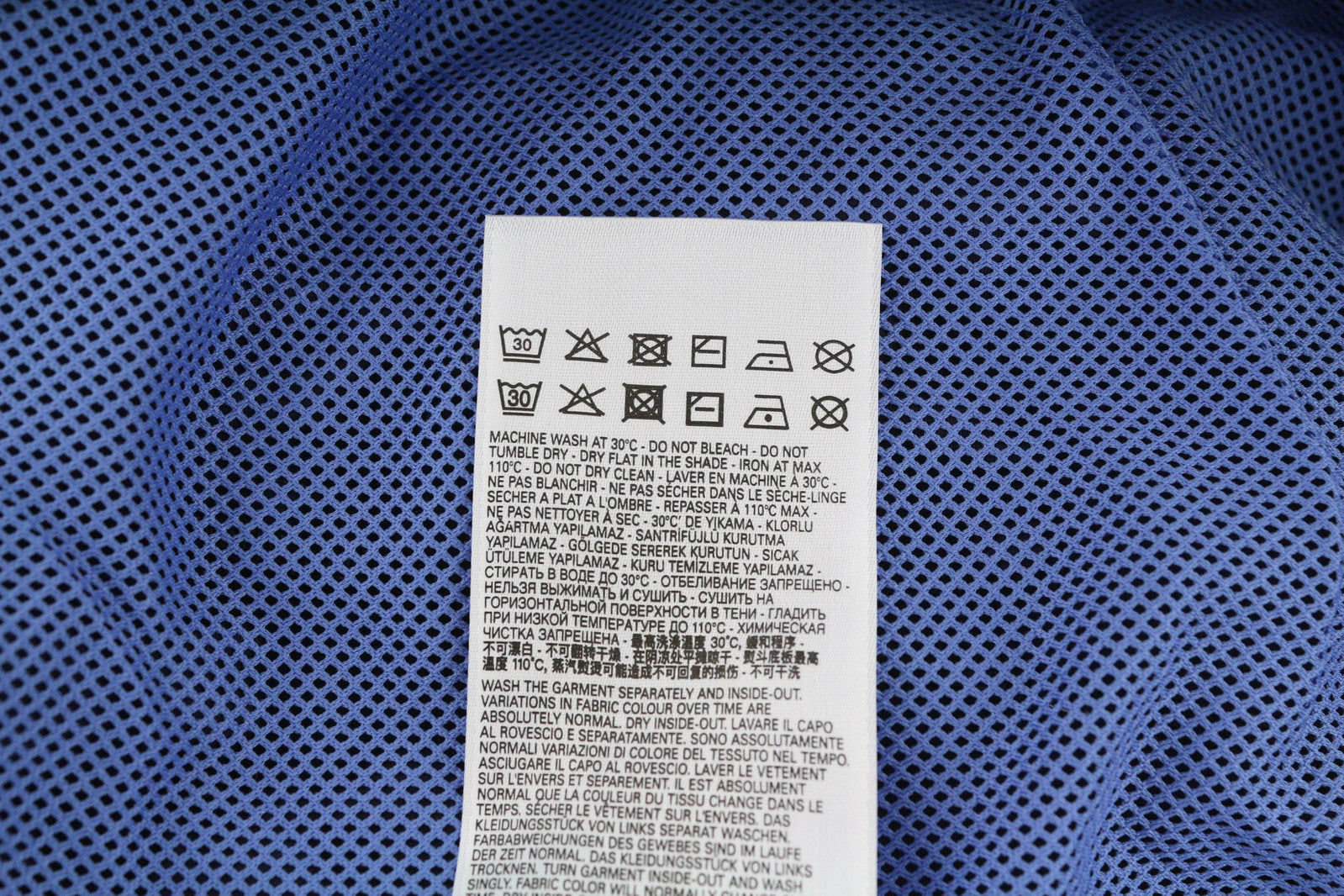 DIESEL Awwt-Swiftor-HT24 Women Jacket M Hidden Hood Mesh Lined Blue RRP195