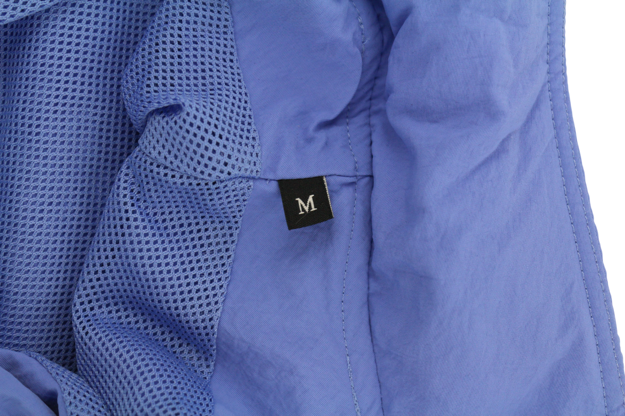 DIESEL Awwt-Swiftor-HT24 Women Jacket M Hidden Hood Mesh Lined Blue RRP195