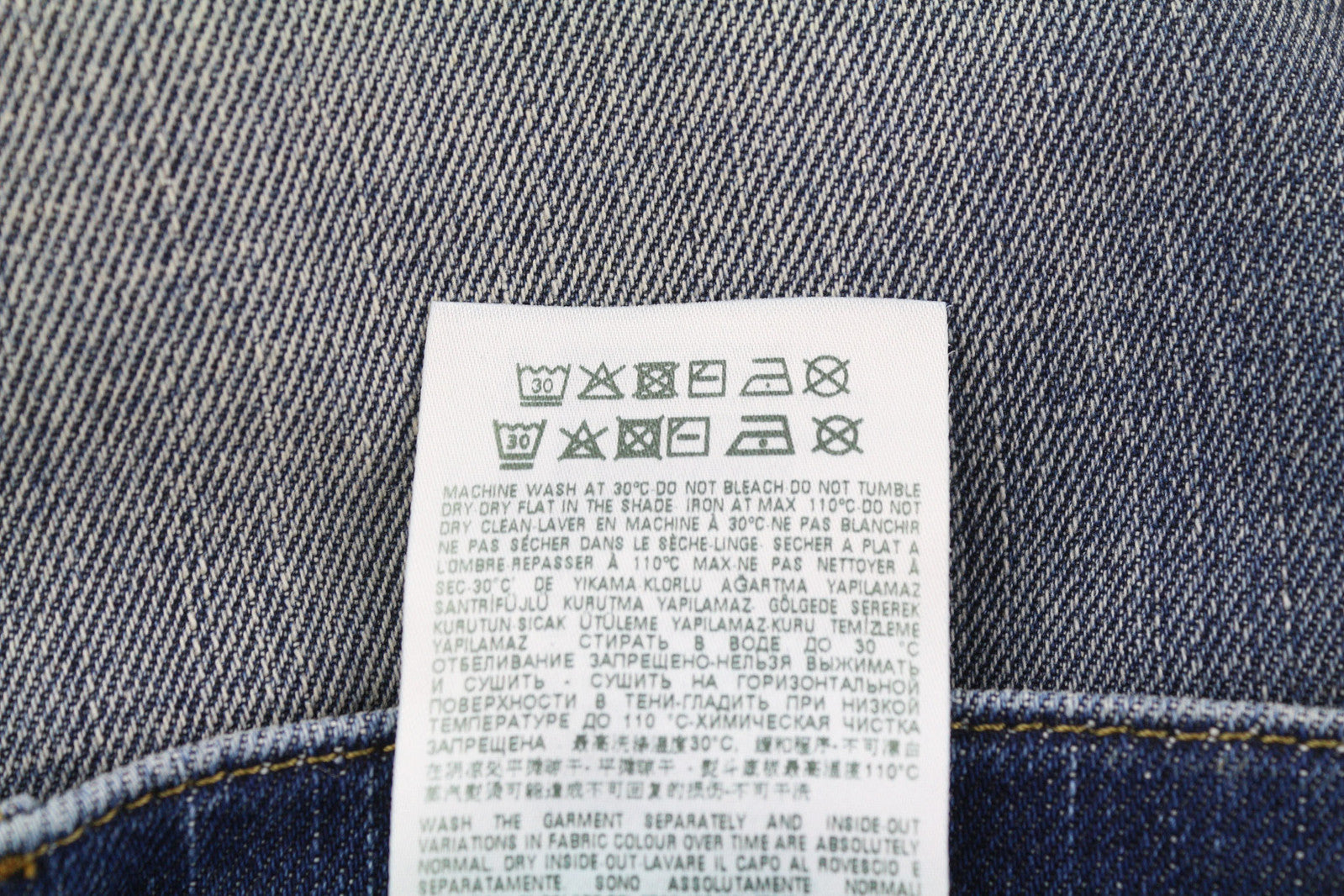 DIESEL D-Fining Z9A05 Men Jeans W30/L32 Tapered Fit Stretch Washed Blue RRP€225