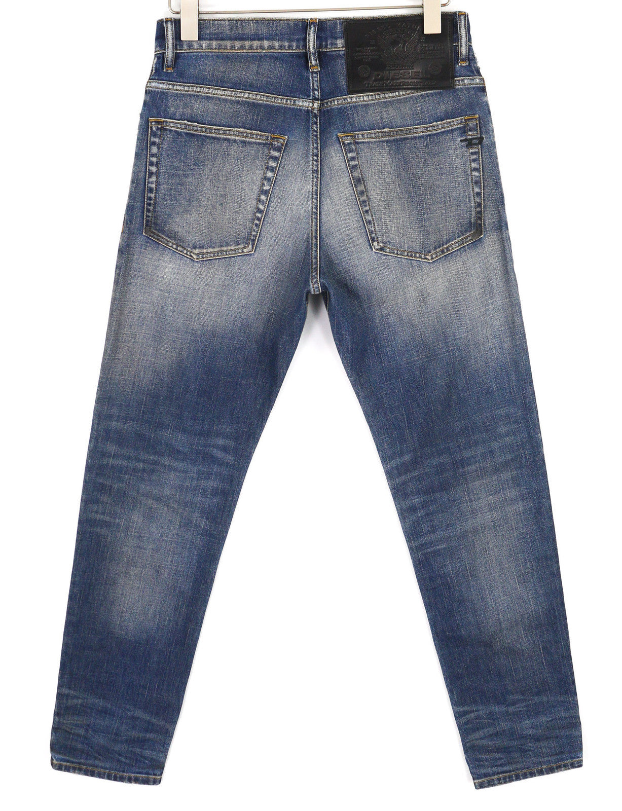 DIESEL D-Fining Z9A05 Men Jeans W30/L32 Tapered Fit Stretch Washed Blue RRP€225