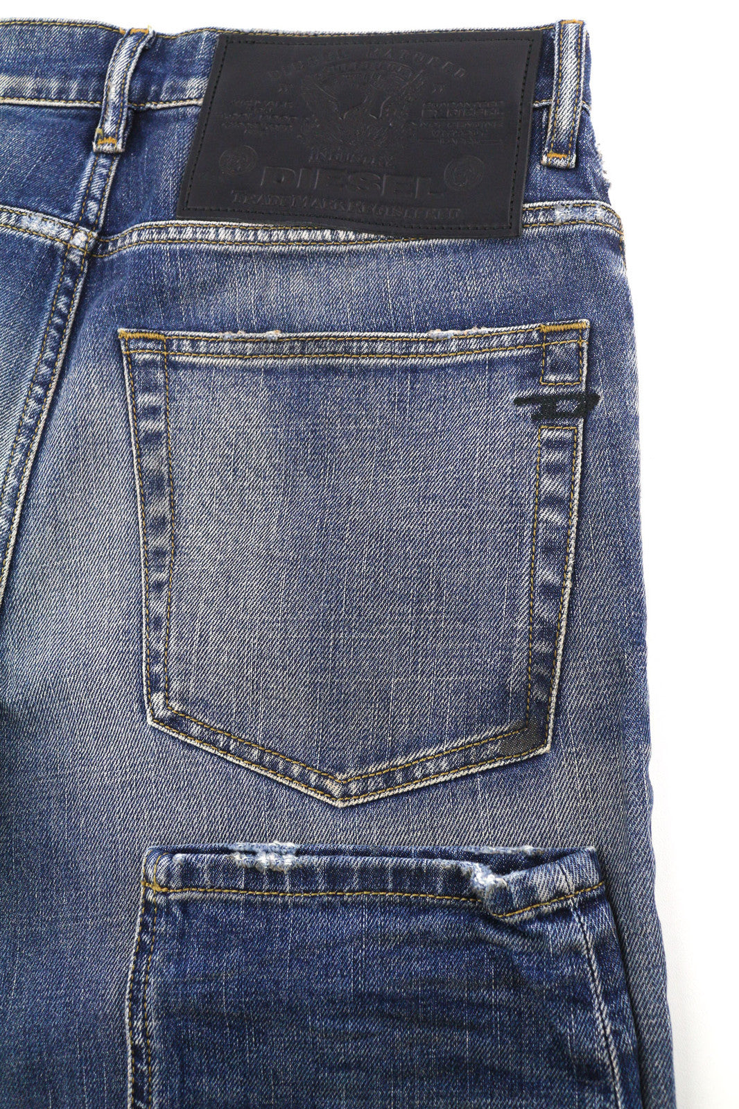 DIESEL D-Fining Z9A05 Men Jeans W30/L32 Tapered Fit Stretch Washed Blue RRP€225